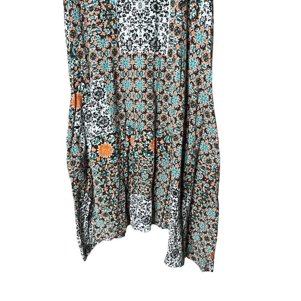 Anthropologie Maeve BOHO Floral Mixed Print Sleeveless Dress Size Small - Picture 3 of 9